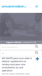 Mobile Screenshot of annuairemedecin.ch